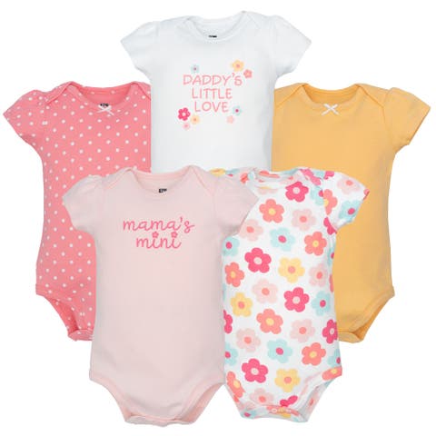 5Pk of Gentle Cotton One-Pieces (Baby)