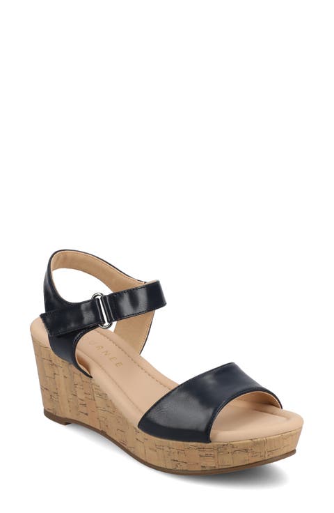 Ranae Platform Wedge Cork Sandal (Women)