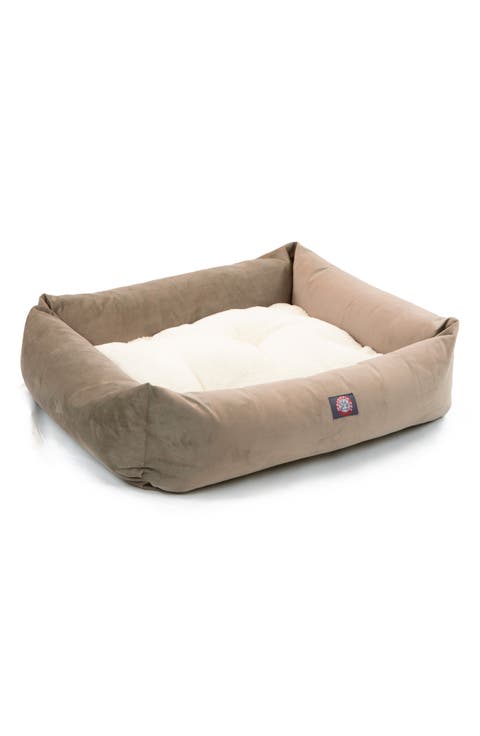 Luxe Bagel Dog Bed