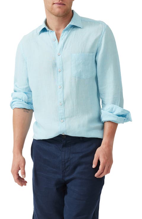 Coromandel Button-Up Linen Shirt