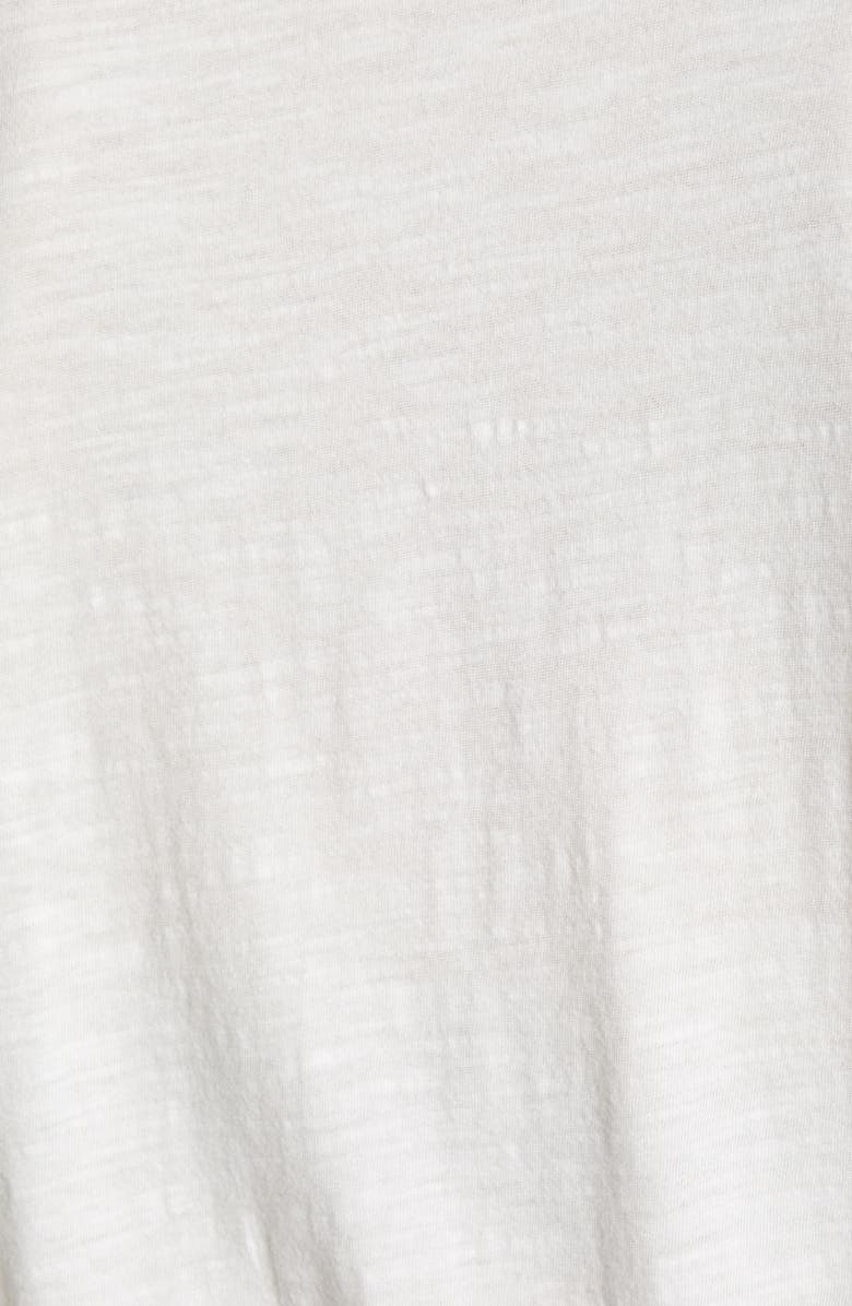 Lucky Brand Lace Inset Tie Waist Cotton Blouse, Alternate, color,