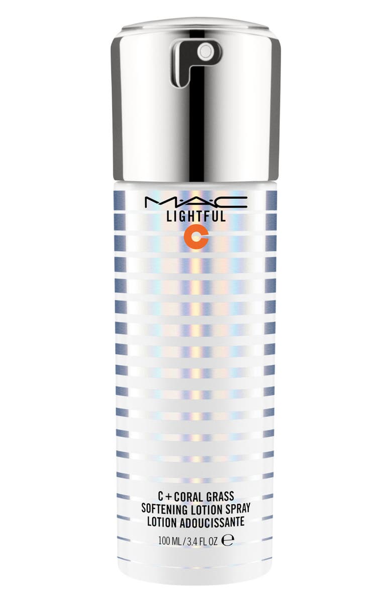 MAC Cosmetics MAC Lightful C Coral Grass Softening Lotion Spray, Main, color, 