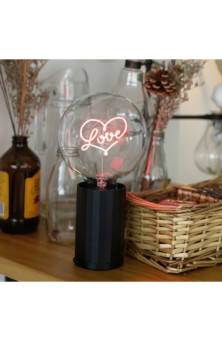MITB Love Portable Table Lamp, Alternate, color, Olive