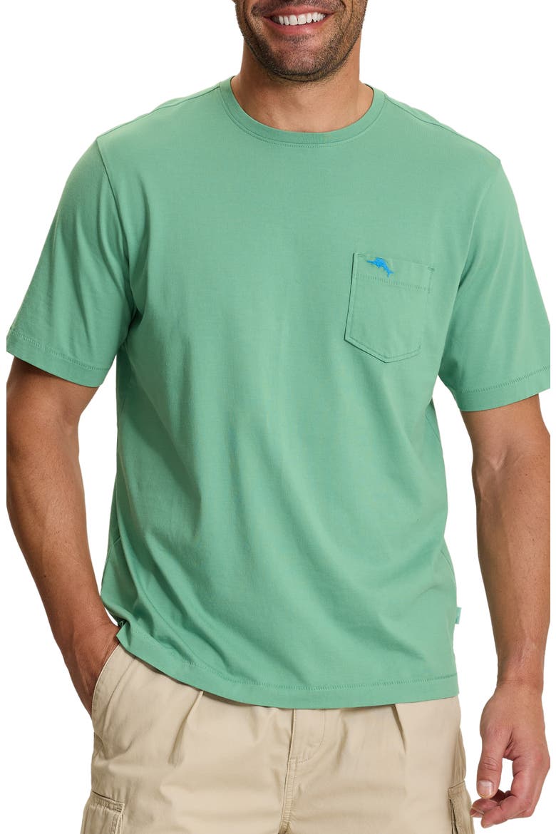 New Bali Sky Original Fit Pocket T-Shirt, Main, color, MISTY FIELD