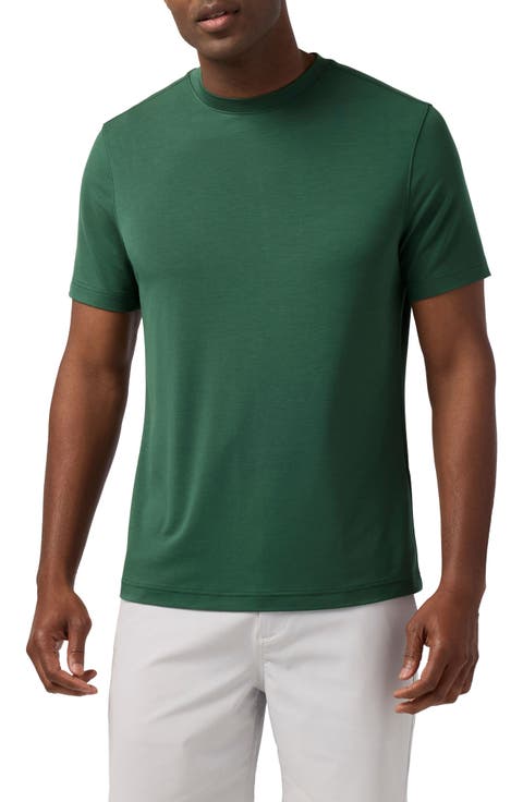Knox Solid Green T-Shirt