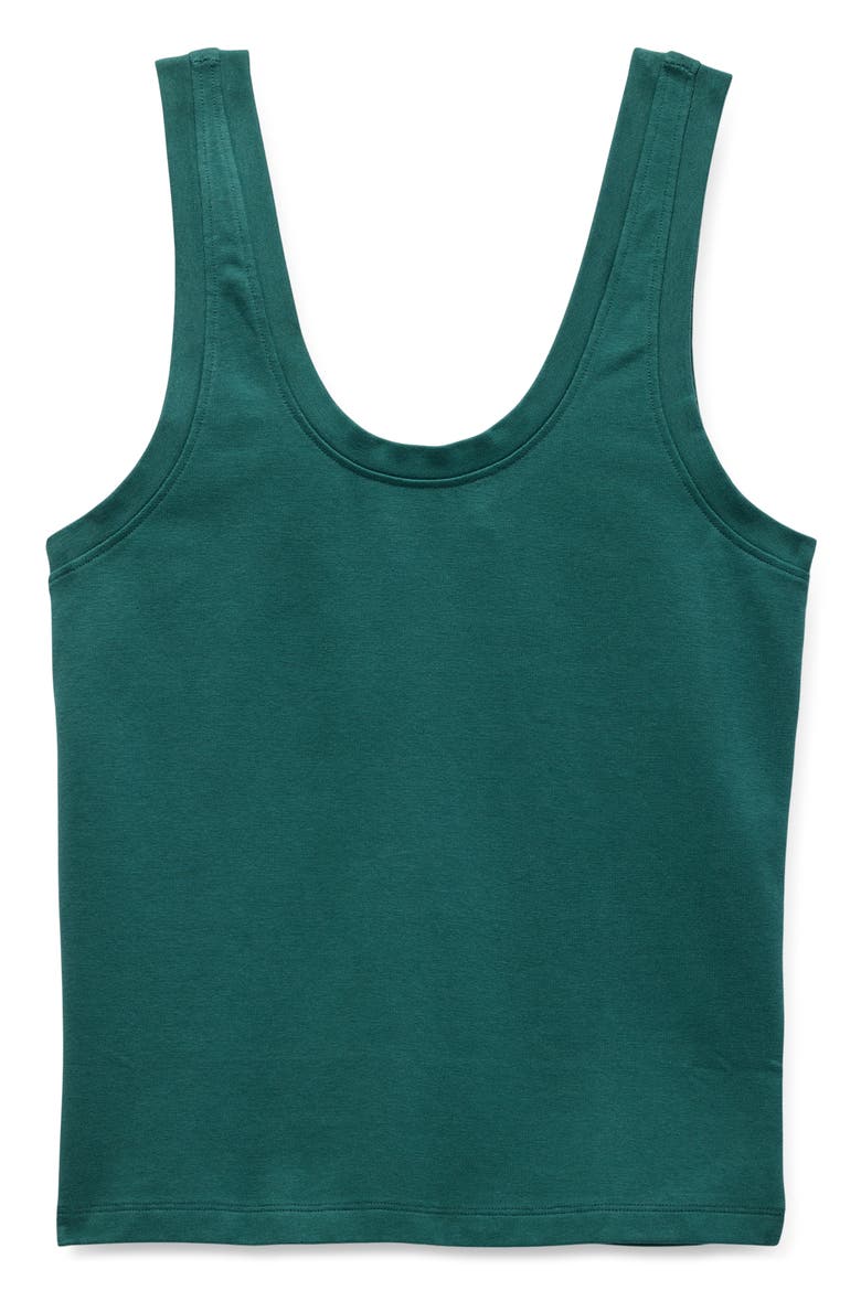 Lotus Tank Top, Alternate, color, COAST