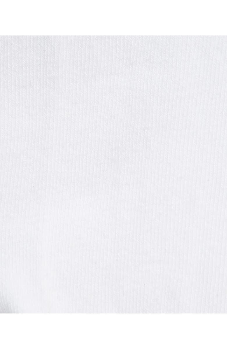 Little Me Foil Stars Long Sleeve Cotton Blend Dress & Tights Set, Alternate, color, Red