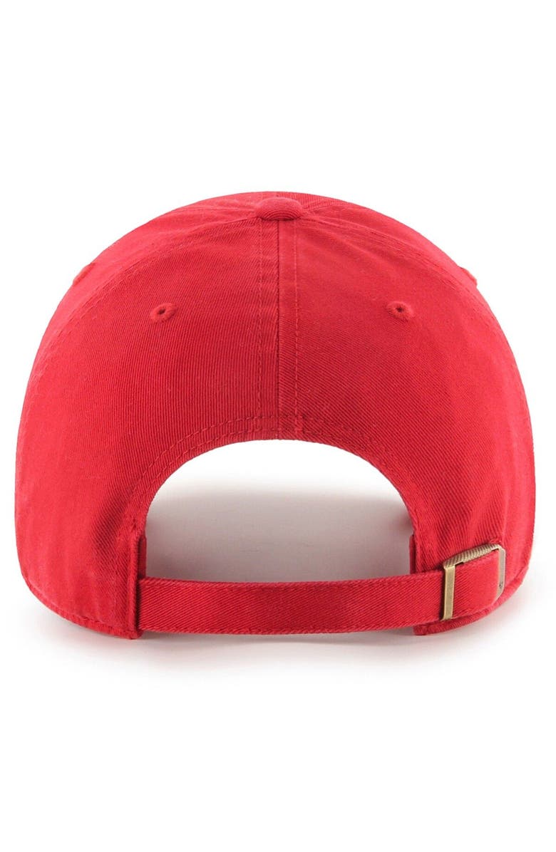 '47 Men's '47 Red Georgia Bulldogs College Football Playoff 2022 National Champions Slant Clean Up Adjustable Hat, Alternate, color, 