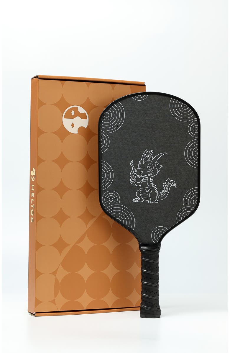 Helios The ASTRAEUS - DRAGON KIDS Pro Pickleball Paddle, Alternate, color, Black