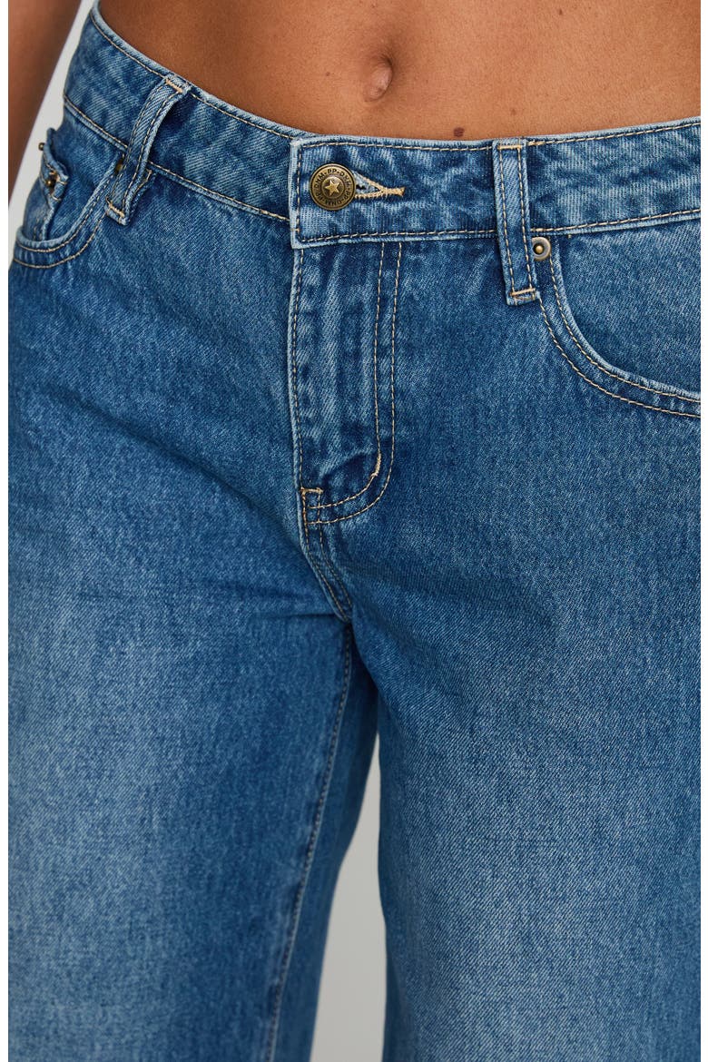 On Sunset Straight Leg Jeans, Alternate, color, DARK WASH