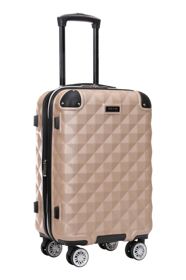 Diamond Tower Hardside Spinner Luggage, Alternate, color, ROSE CHAMPAGNE