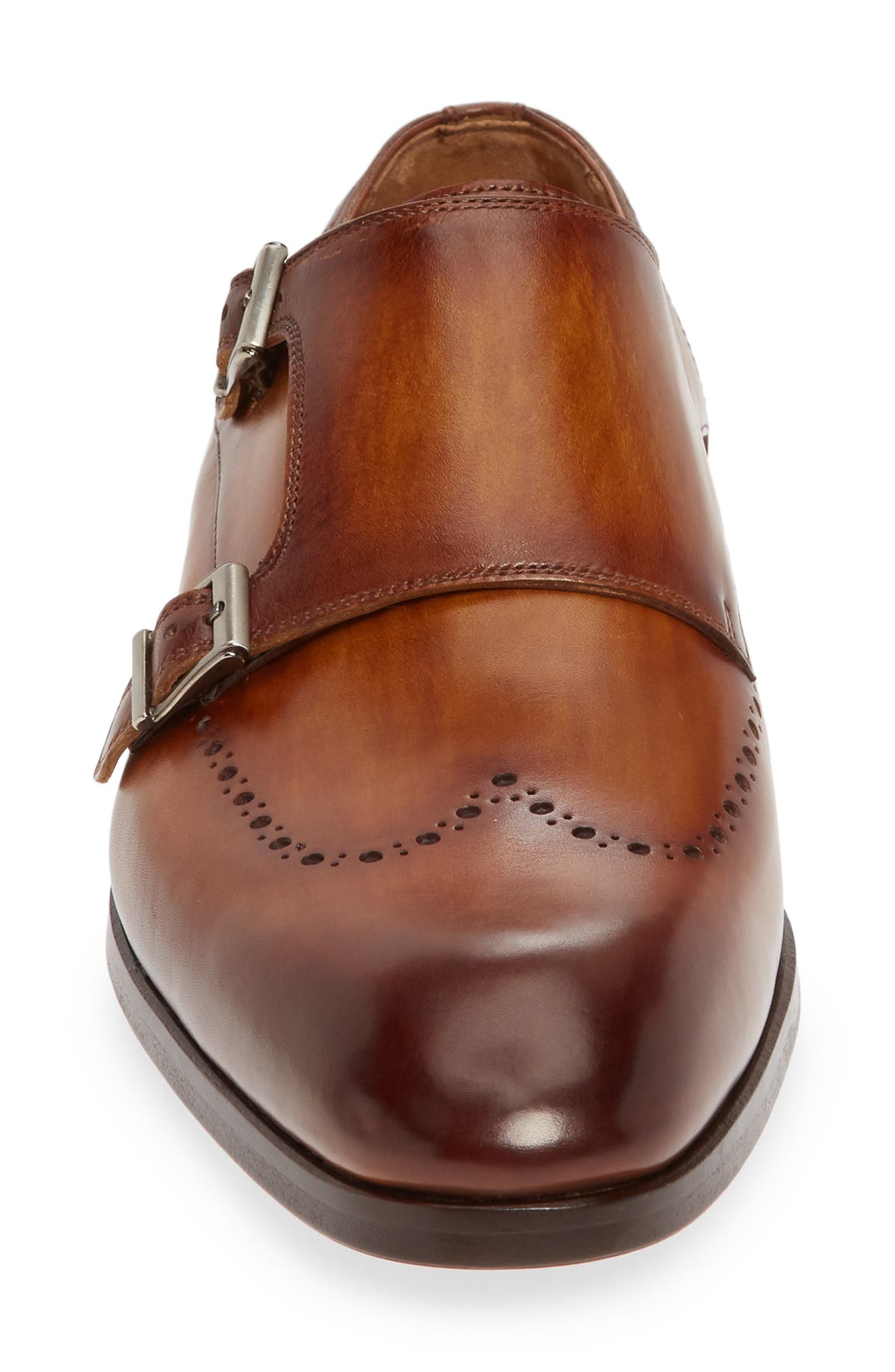 Magnanni Ryan Double Monk Strap Shoe, Alternate, color, 