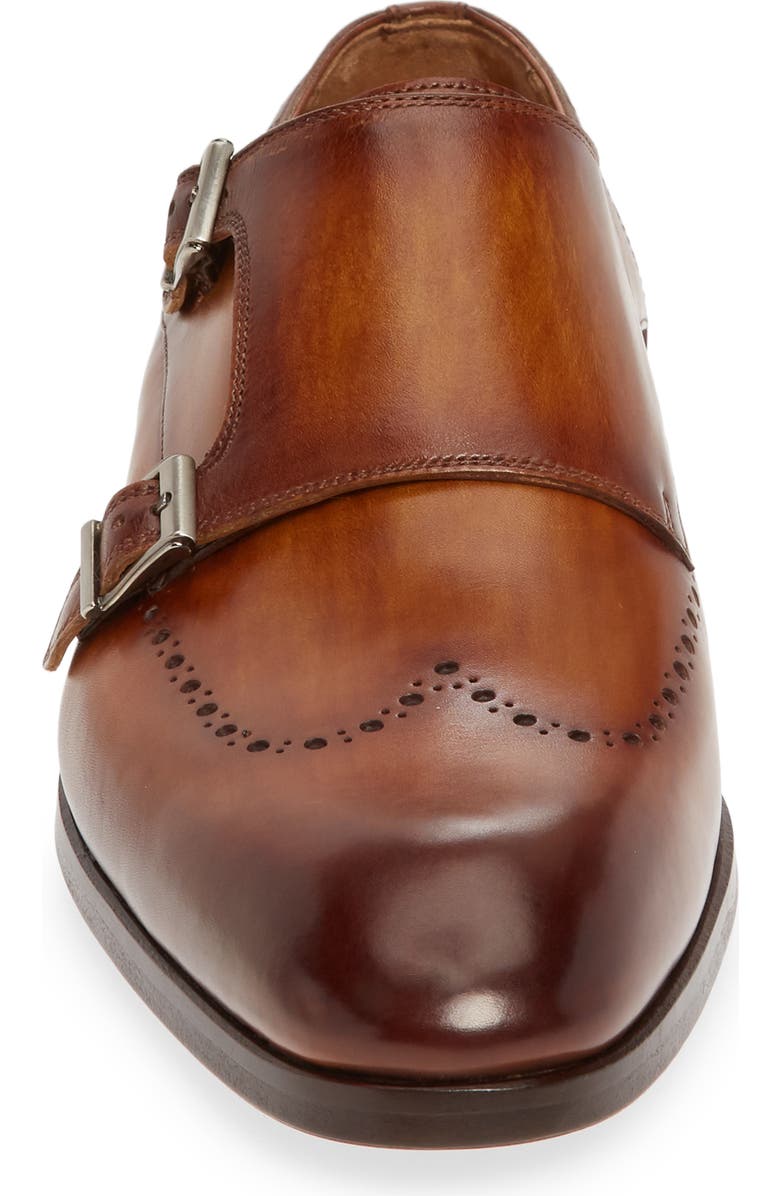 Magnanni Ryan Double Monk Strap Shoe, Alternate, color,