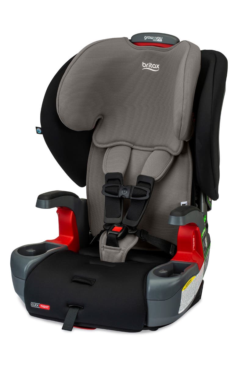 Britax Grow With You<sup>™</sup> ClickTight<sup>®</sup> Harness-2-Booster Car Seat with 2-in-1 Design, Alternate, color, Grey Contour