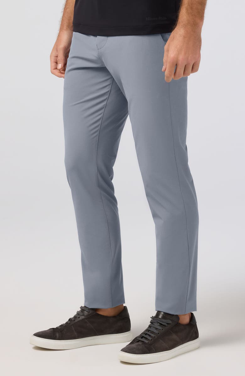 Mizzen+Main Helmsman Slim Fit Performance Chinos, Alternate, color, Smoke