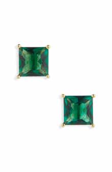 NORDSTROM RACK Princess CZ Stud Earrings