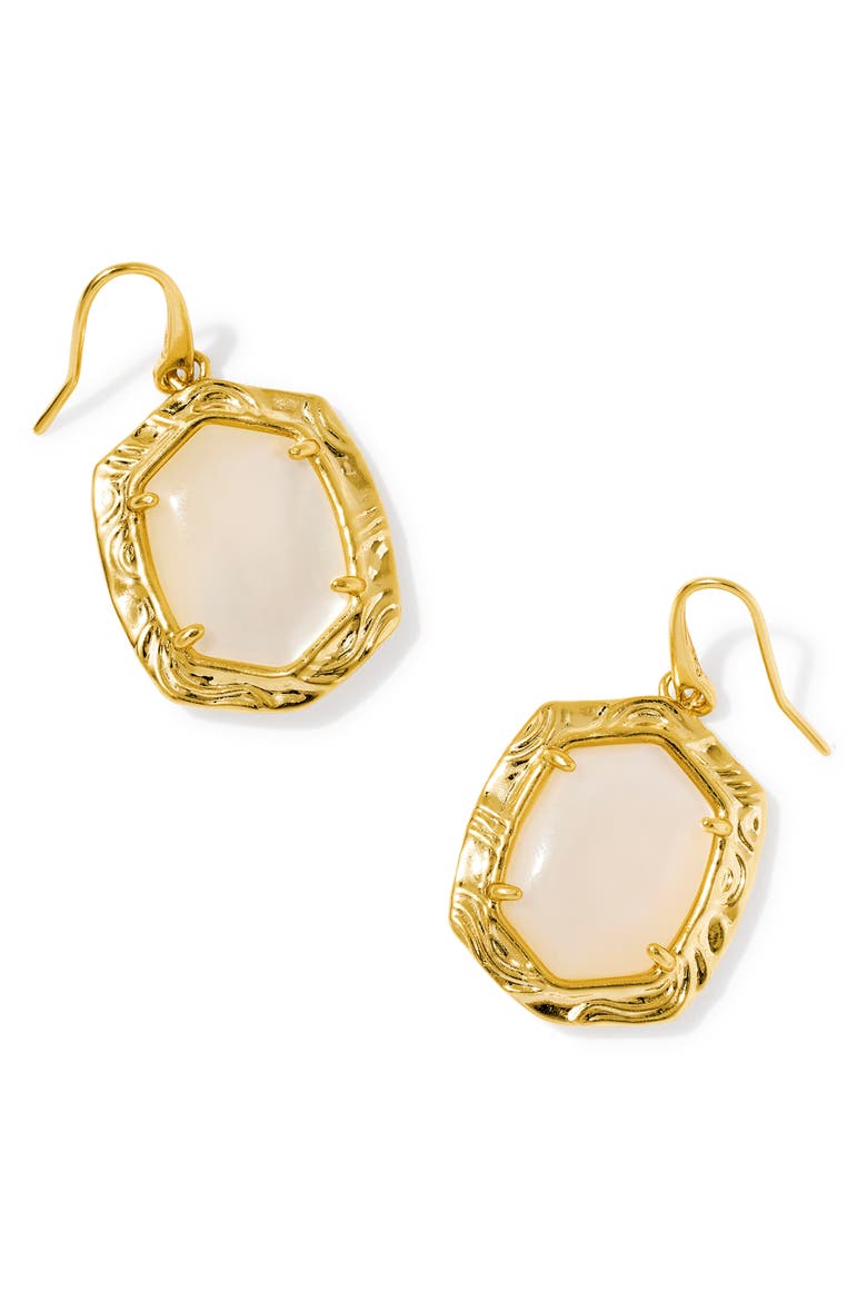 Daphne Frame Mother of Pearl Drop Earrings, Alternate, color, GOLD NATURAL MOTHER OF PEARL
