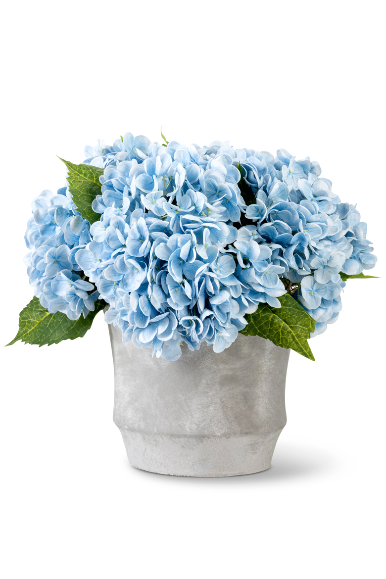 Ryann RealTouch Hydrangea Arrangement, Main, color, Azure