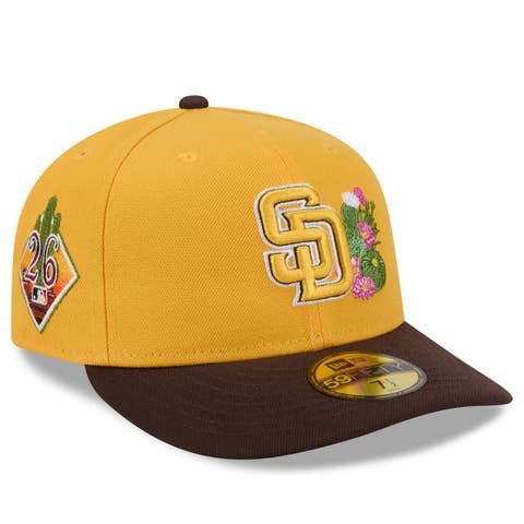Men's New Era  Gold/Brown San Diego Padres 2026 Spring Training 59FIFTY Fitted Hat
