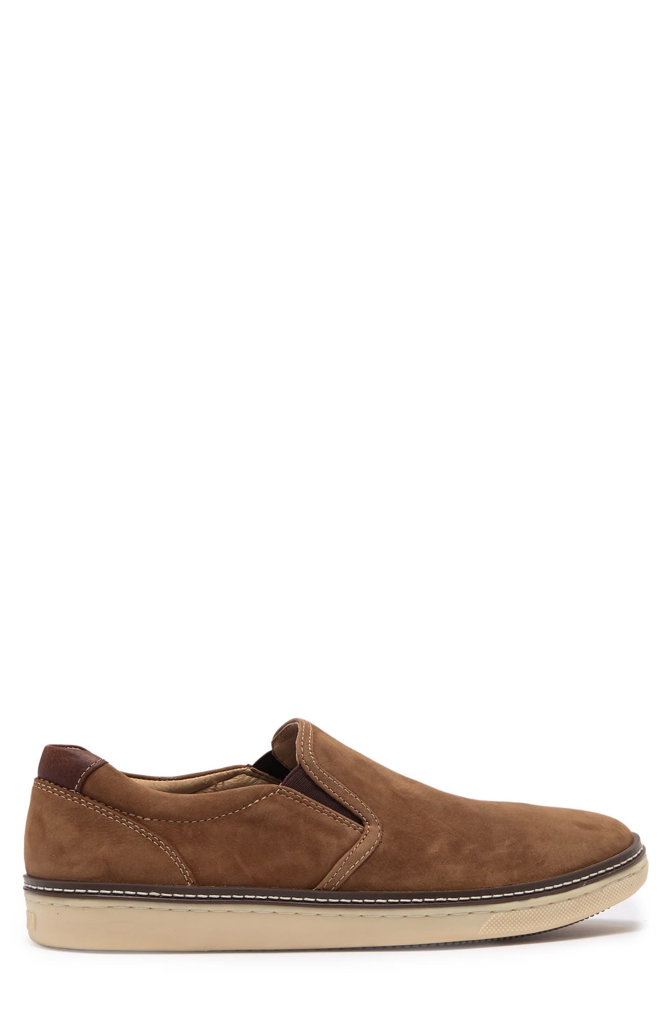 Johnston & Murphy JOHNSTON AND MURPHY Suede Slip-on Sneaker, Alternate, color, Brown Oiled