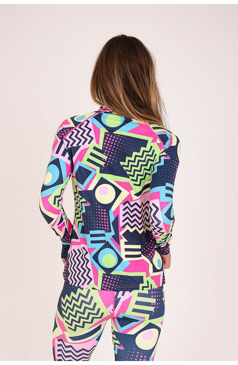 OOSC Saved By The Bell Womens Baselayer Top, Alternate, color, Purple