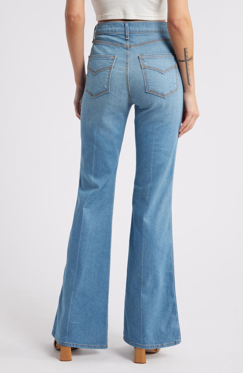 ASKK NY '70s High Waist Bootcut Jeans, Alternate, color, 