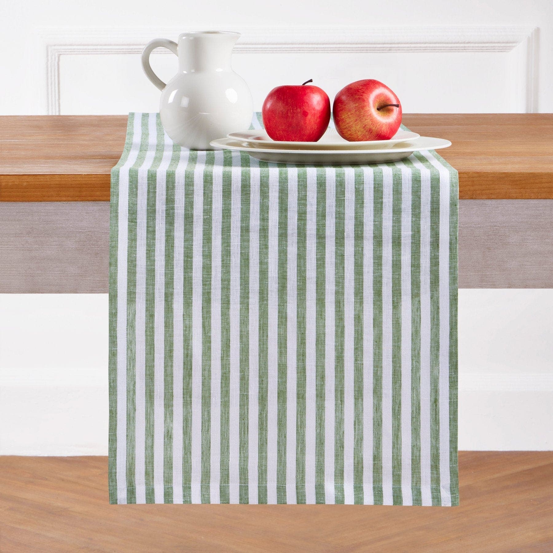Green and White