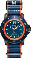 MVMT Cali Diver Solar Nylon Strap Watch, 40mm