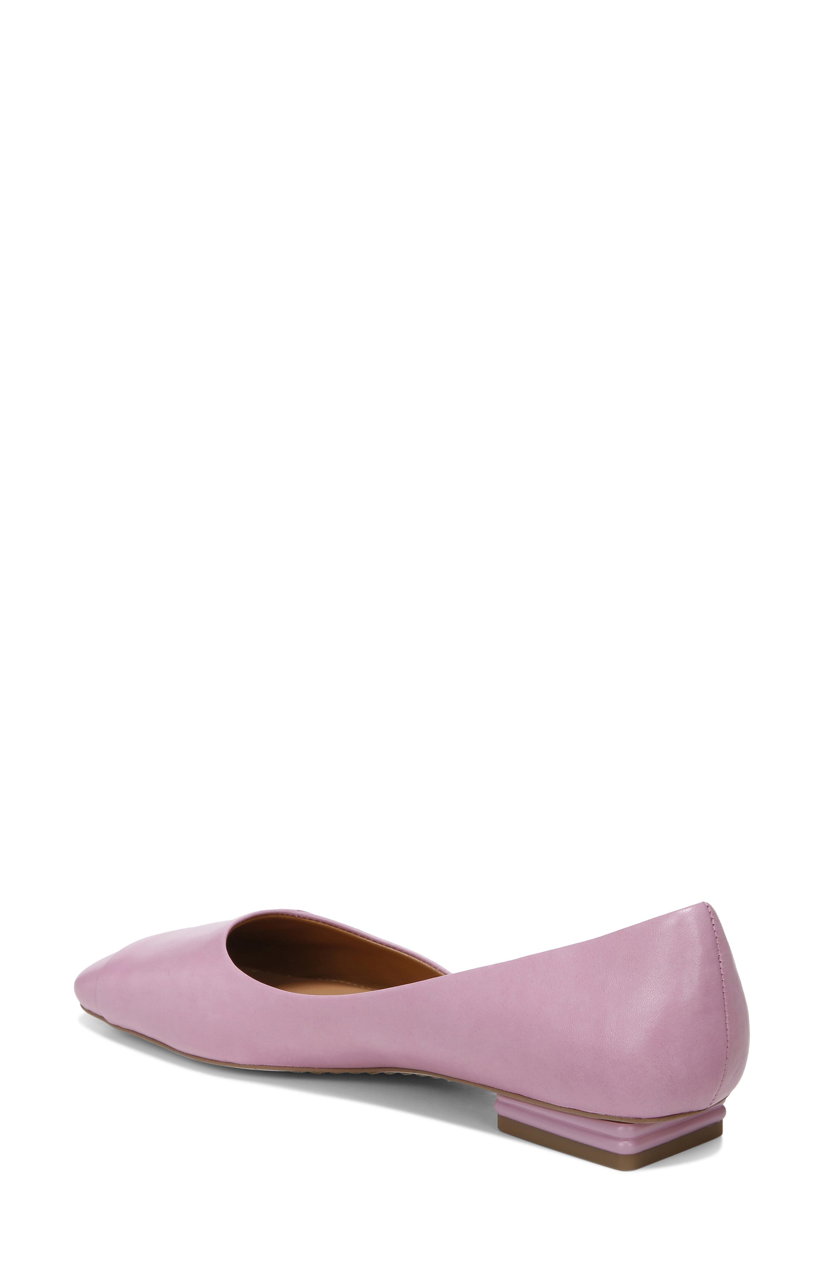 Tracy Half d'Orsay Flat, Alternate, color, ORCHID LEATHER