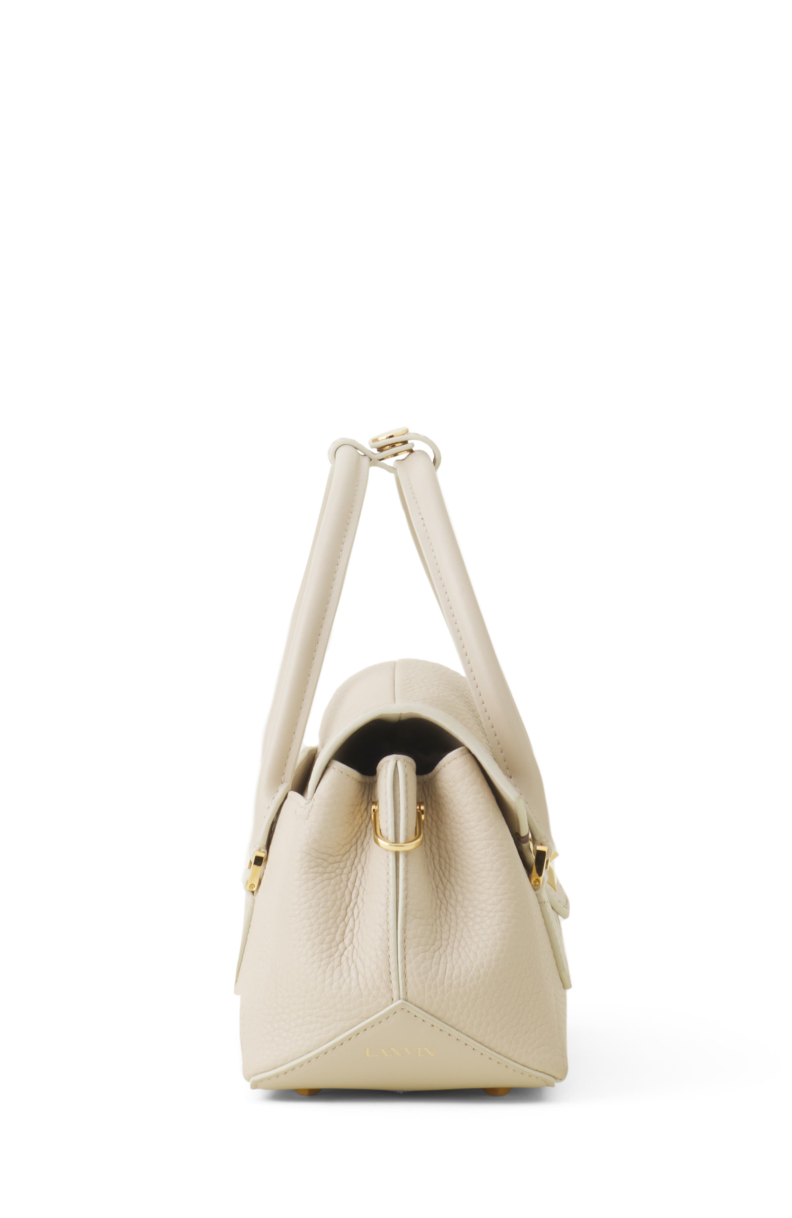 Lanvin Le Confident By Lanvin 26 Leather Bag, Alternate, color, Plaster