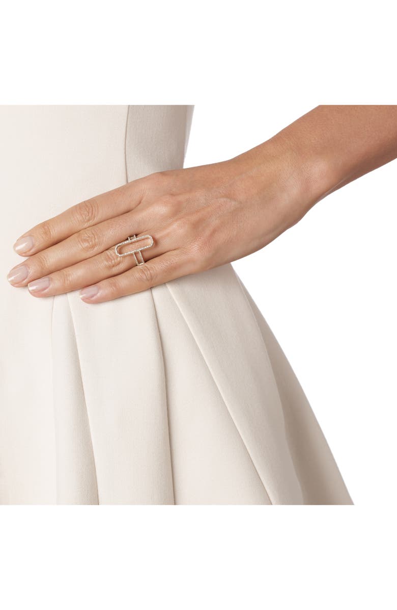 Monica Vinader Naida Pavé Diamond Cocktail Ring, Alternate, color,