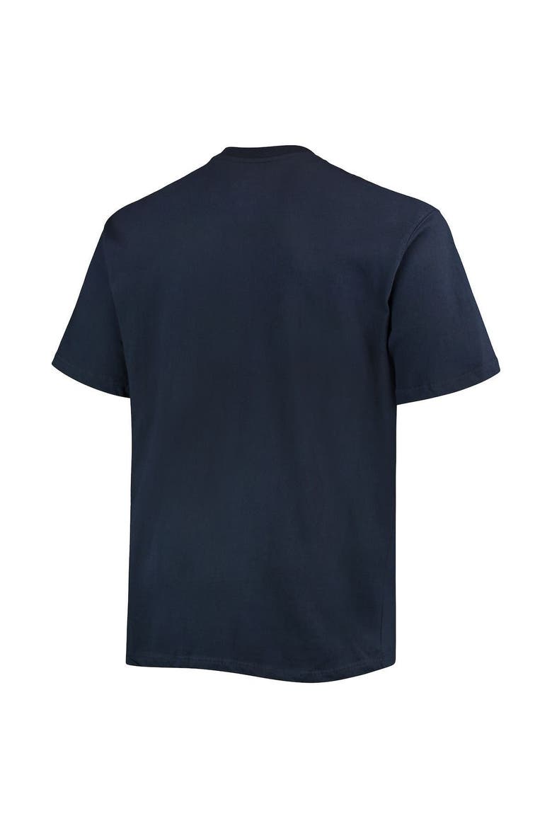 Men's Navy San Diego Padres Banner Wave Big & Tall T-Shirt, Alternate, color, Navy