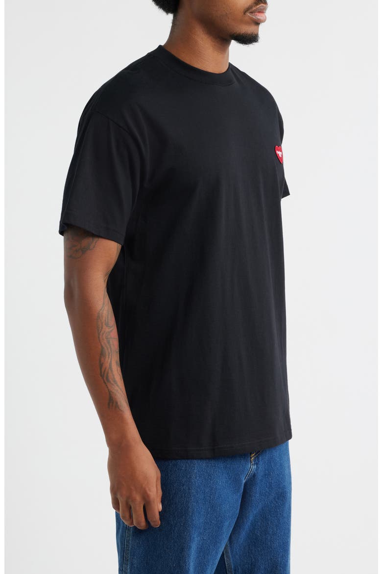 Heart II Hartt Organic Cotton Graphic T-Shirt, Alternate, color, BLACK