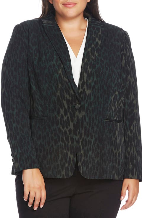 Animal Blazer (Plus Size)