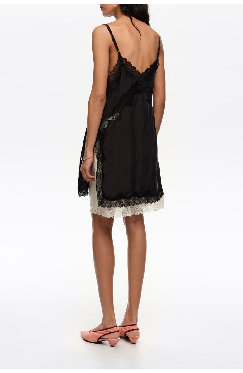 Bimba y Lola Long Lingerie Top, Alternate, color, Washed Black