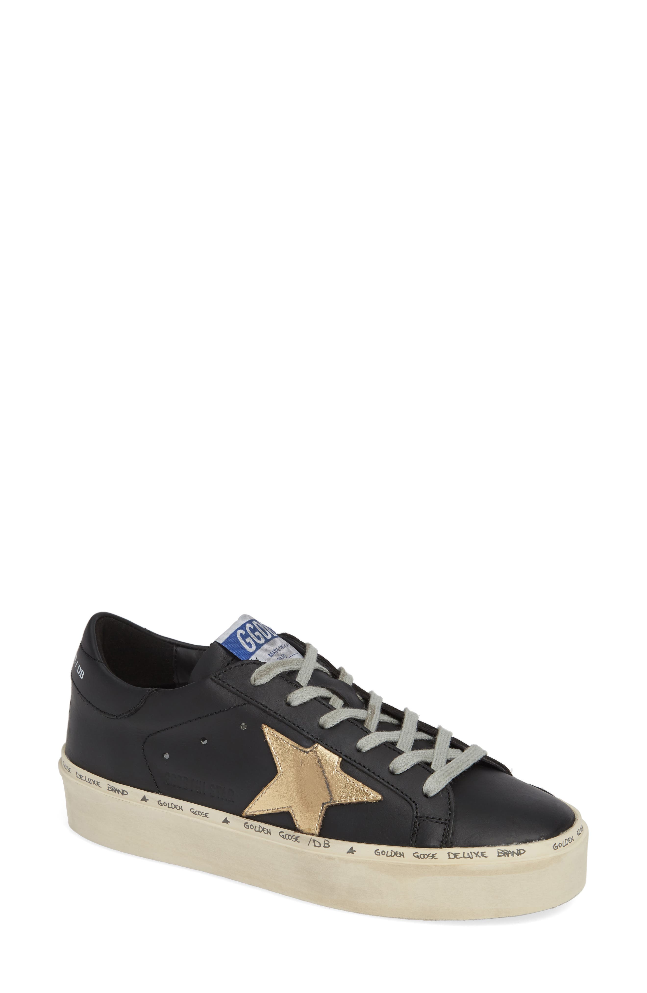 Golden Goose Metallic Star Low-Top Sneaker, Main, color, 