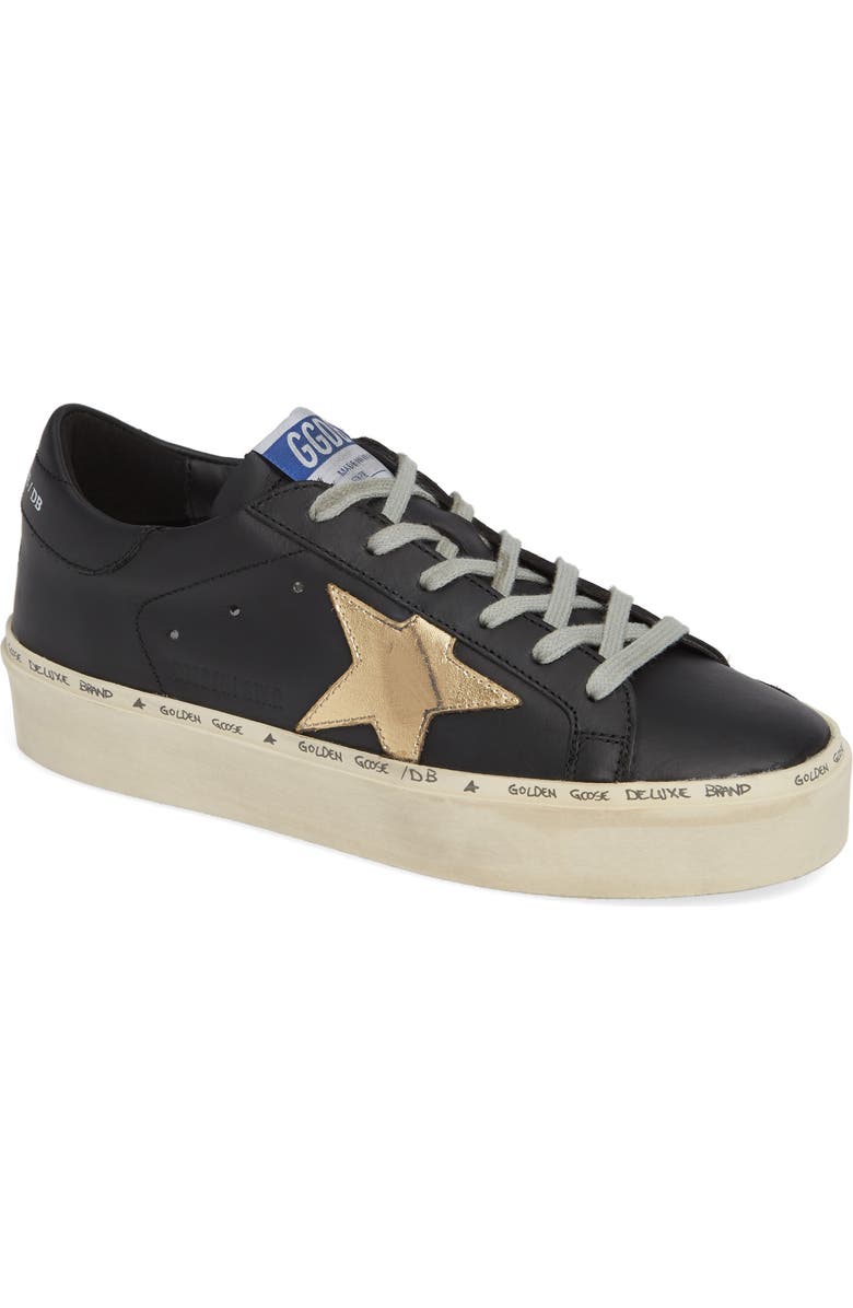 Golden Goose Metallic Star Low-Top Sneaker, Main, color,