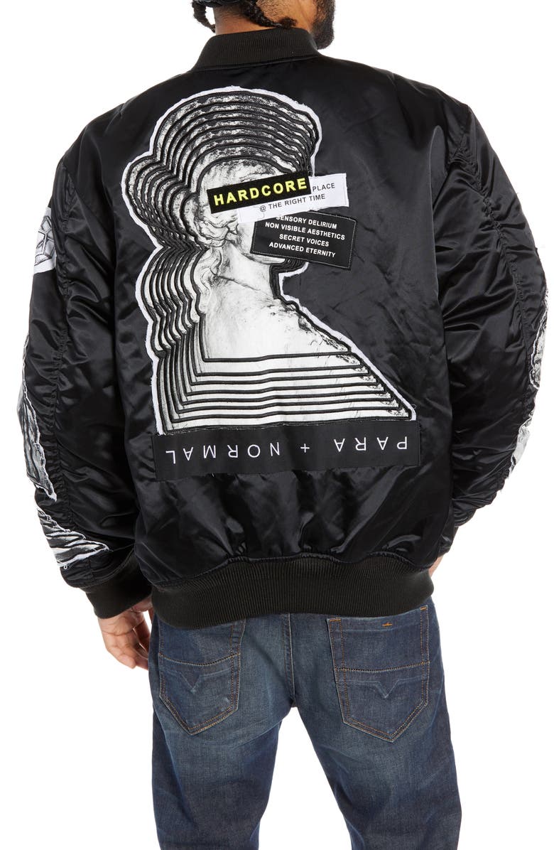 DIESEL<sup>®</sup> J-Tamie Reversible Bomber Jacket, Alternate, color,
