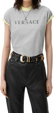 Versace Reversible Logo Graphic T-Shirt