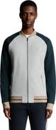 Lyle & Scott Interlock Contrast Raglan Bomber Jacket