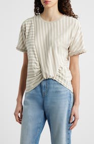 BOSS Ediaga Stripe T-Shirt
