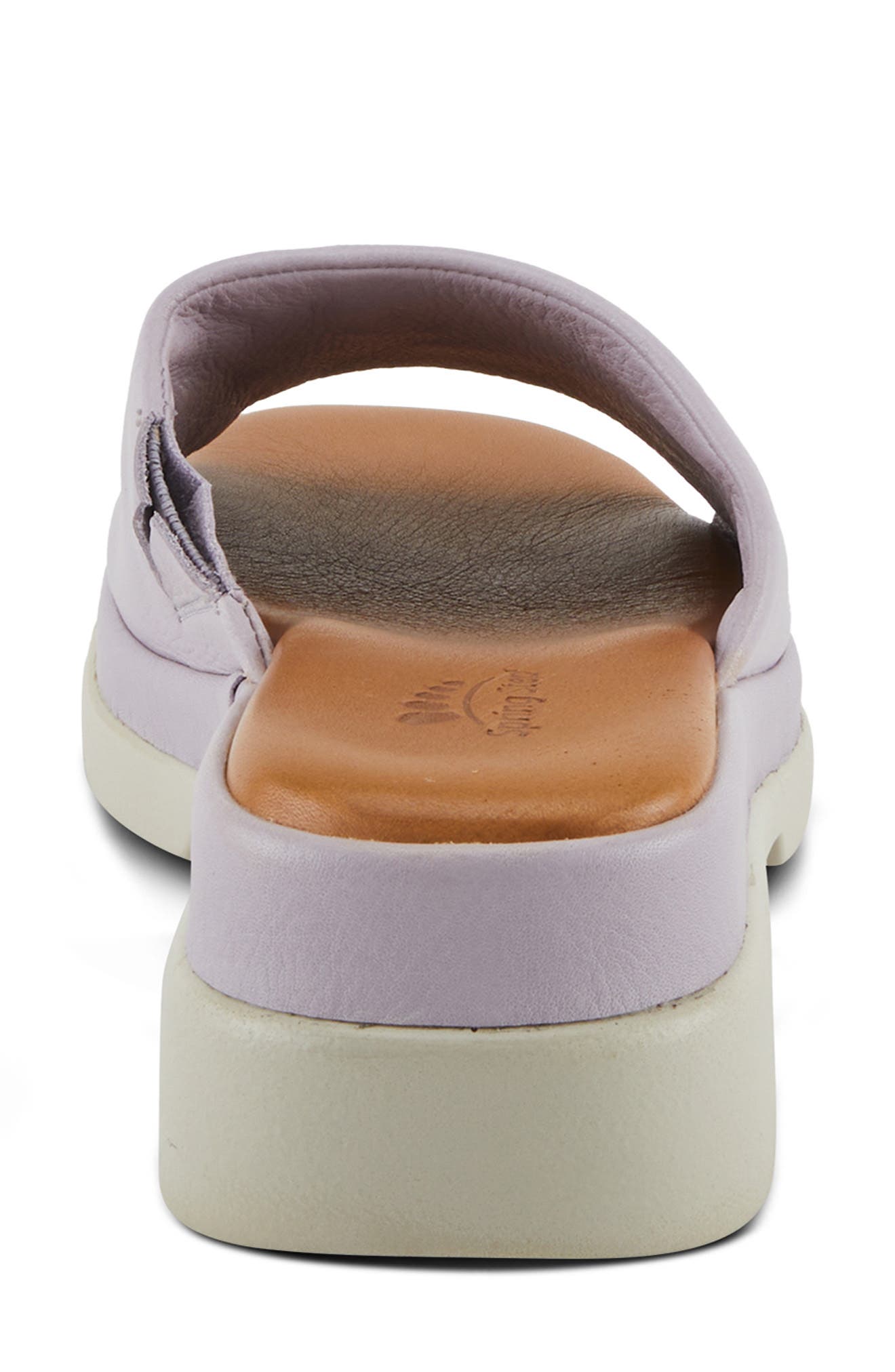 Spring Step Fire Island Platform Slide Sandal, Alternate, color, Lilac
