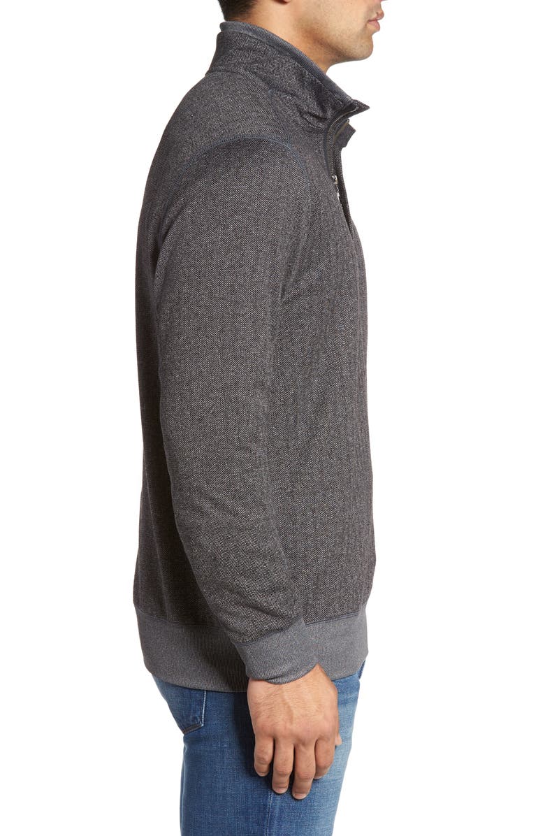Tommy Bahama Pro Formance Quarter Zip Sweater, Alternate, color, 