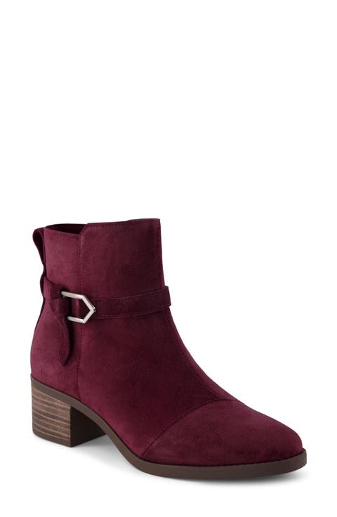 Suede Ankle Bootie