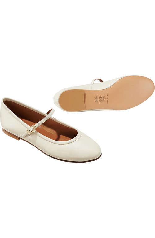 Margaux The Demi Jane Flat In White