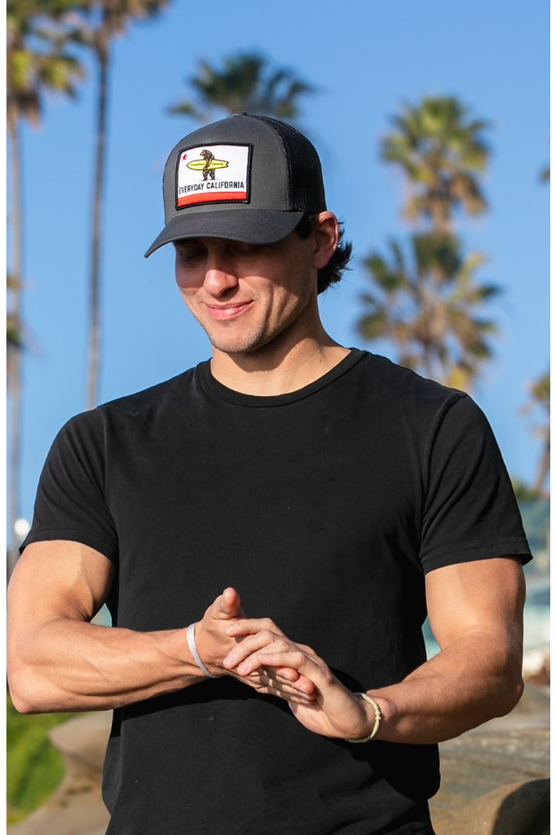 Shores Snapback Hat, Alternate, color, Charcoal