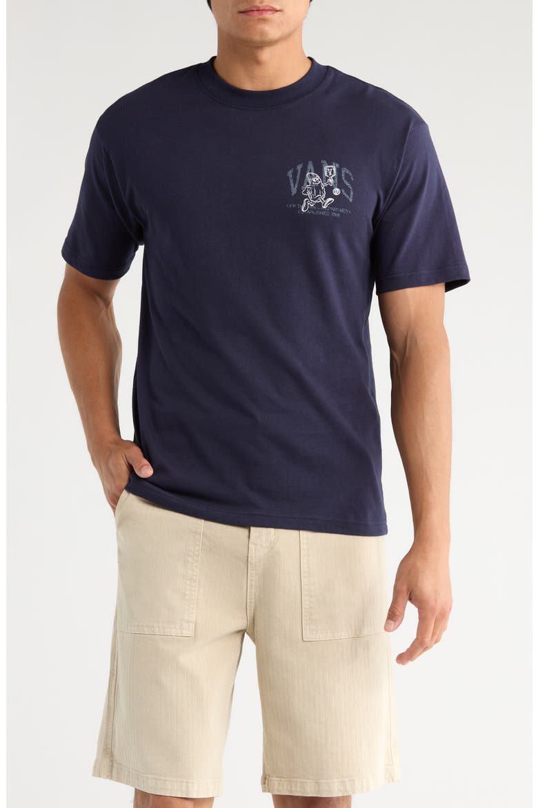Pickle Champ Graphic T-Shirt, Main, color, NAVY
