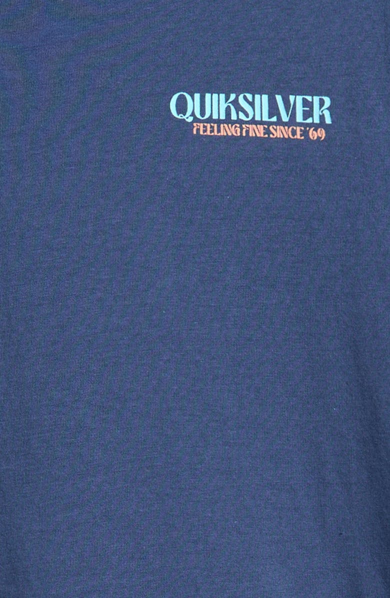 Quiksilver Kids' Graphic T-Shirt, Alternate, color, Dark Denim