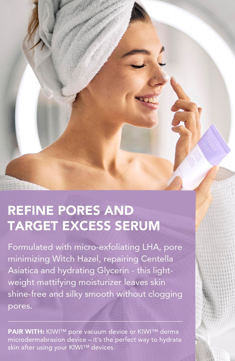 FOREO KIWI Oil Control Mattifying Moisturizer 40 mL, Alternate, color, NO COLOR