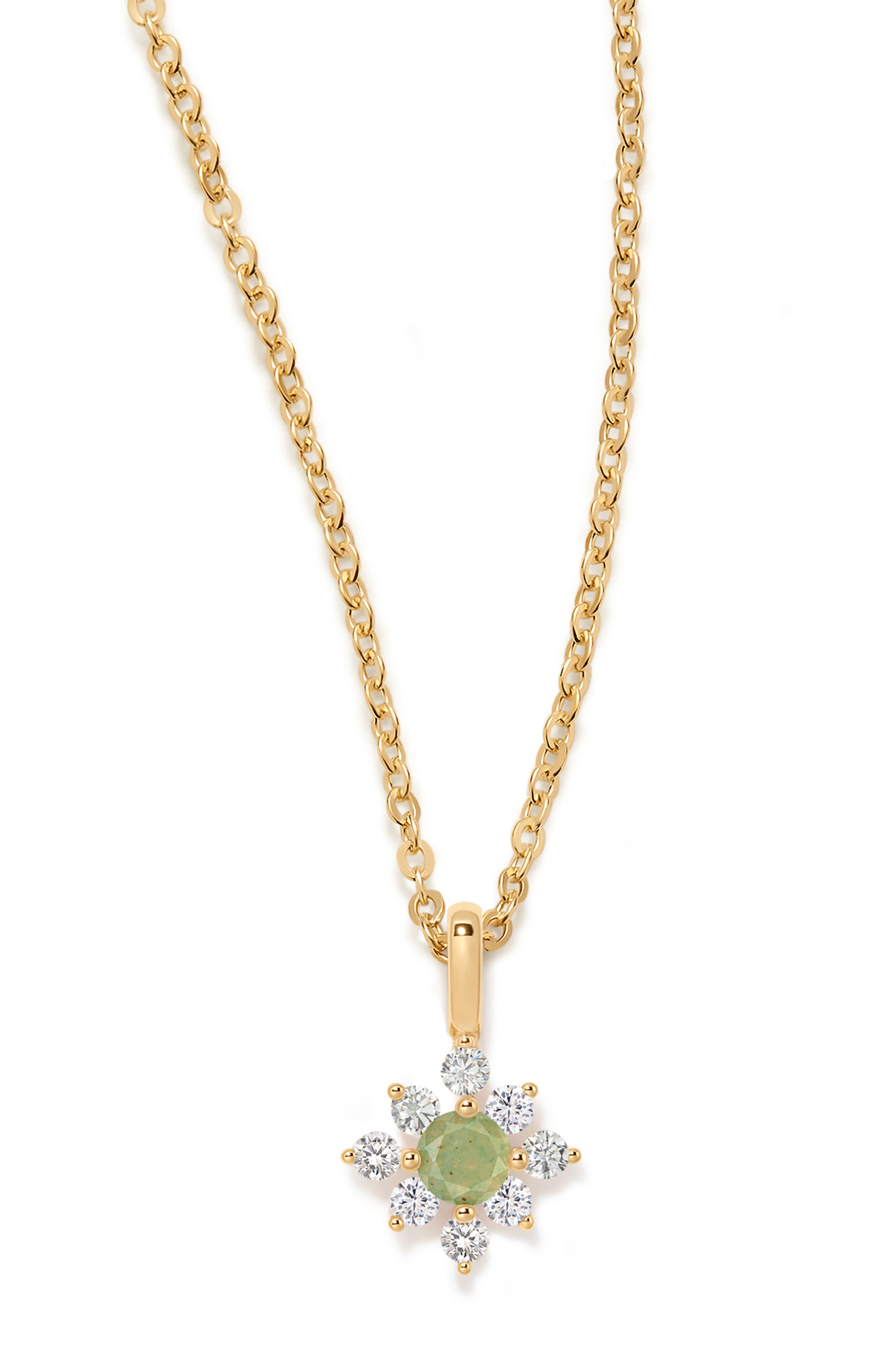 GOLD VERMEIL/ GREEN